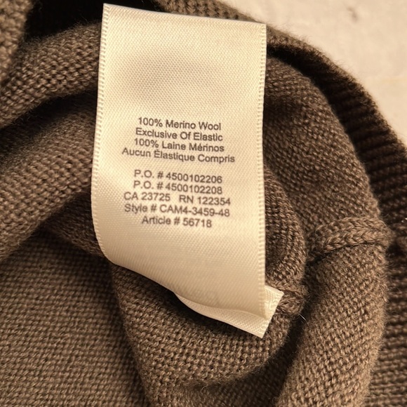 Aritzia Wilfred Cyprie turtleneck sweater in Heather Bristle XXS - Picture 10 of 12